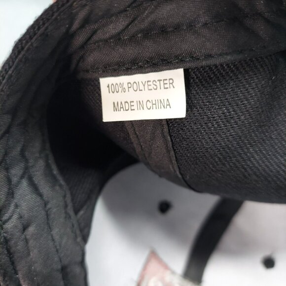 Great Wave SnapBack Cap Black One Size Japan  Embroidered Logo - Picture 11 of 12